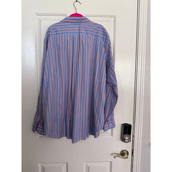Polo Ralph Lauren Men's Classic Fit Striped Button Up Dress Shirts Size 2XB - Picture 2 of 4